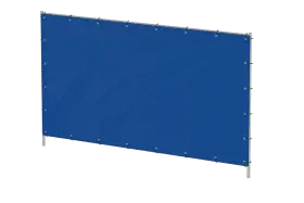 Heras kék takaró ponyva M300-as kerítéshez