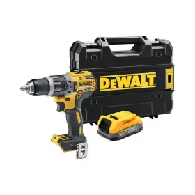 DeWalt DCD796E1T-XJ Ütvefúró-csavarozó Powerstack akkuval 18V