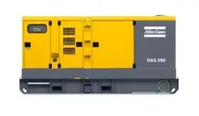 Atlas Copco QAS 250 mobil generátor