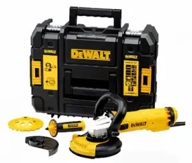 DeWalt DWE4257KT-QS BETON FELÜLETCSISZOLÓ KÉSZLET